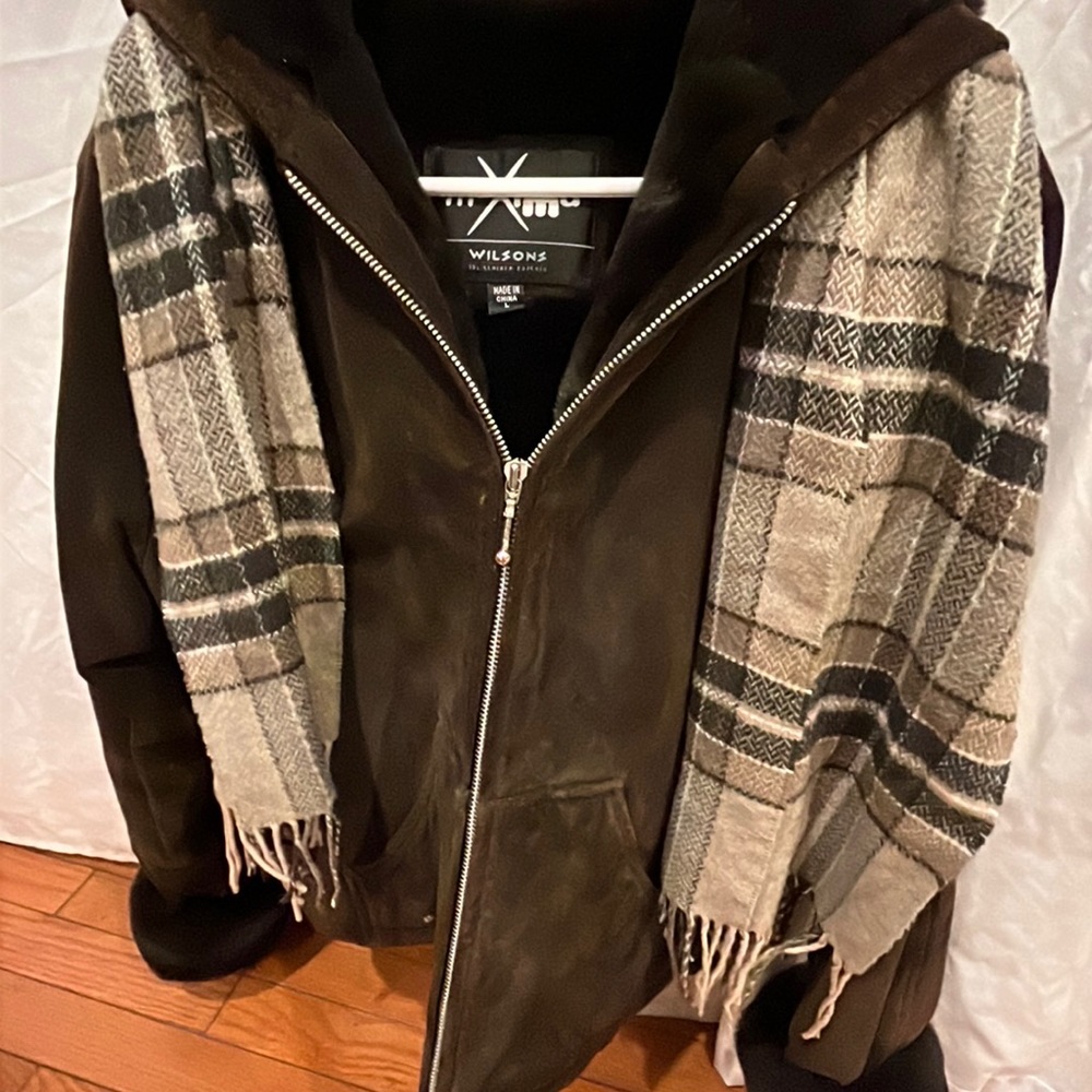 Genuine suede jacket - ladies